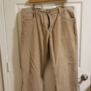 Men's Lucky Brand 221 Straight Corduroy Pant 38X32